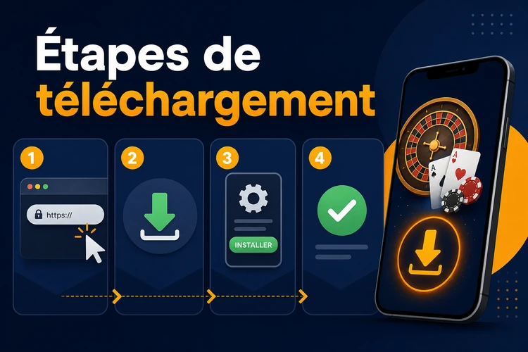 Étapes de téléchargement