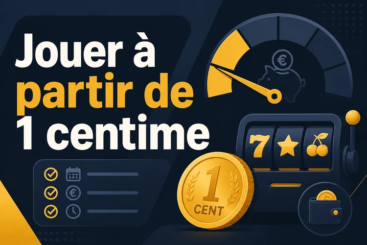 Jouer à partir de1 centime