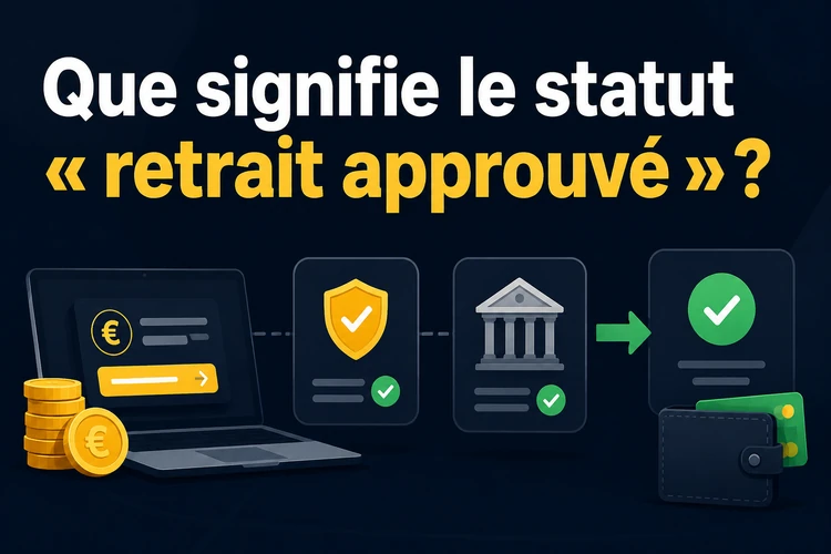 Que signifie le statut retrait approuvé?